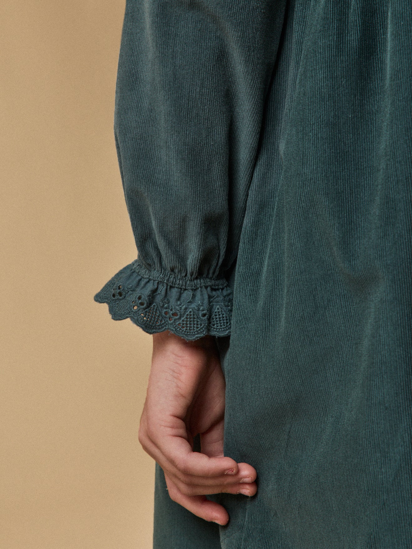 Robe Fille en velours