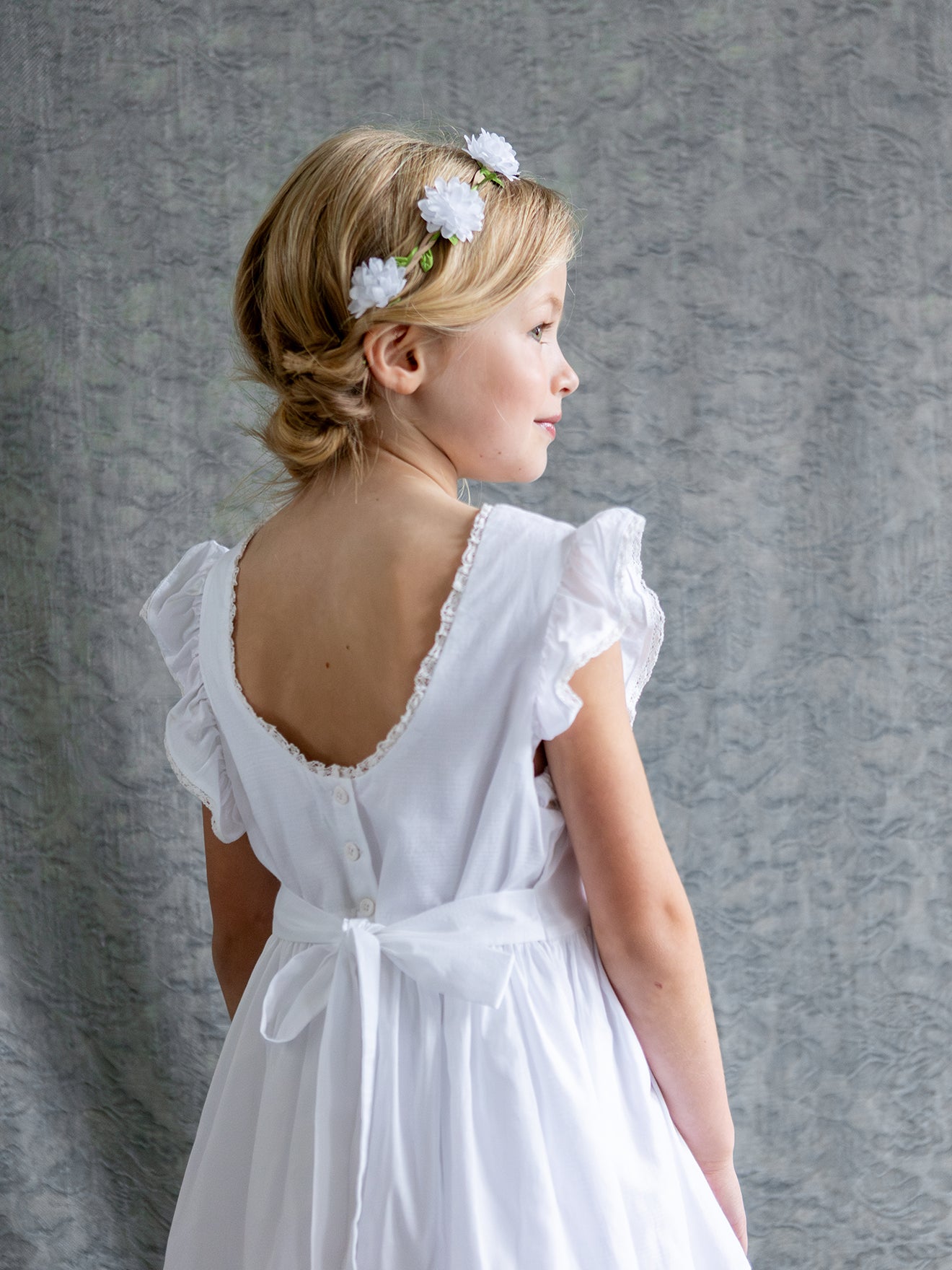 Robe trousseau Fille Romy - Cortège Arabesque