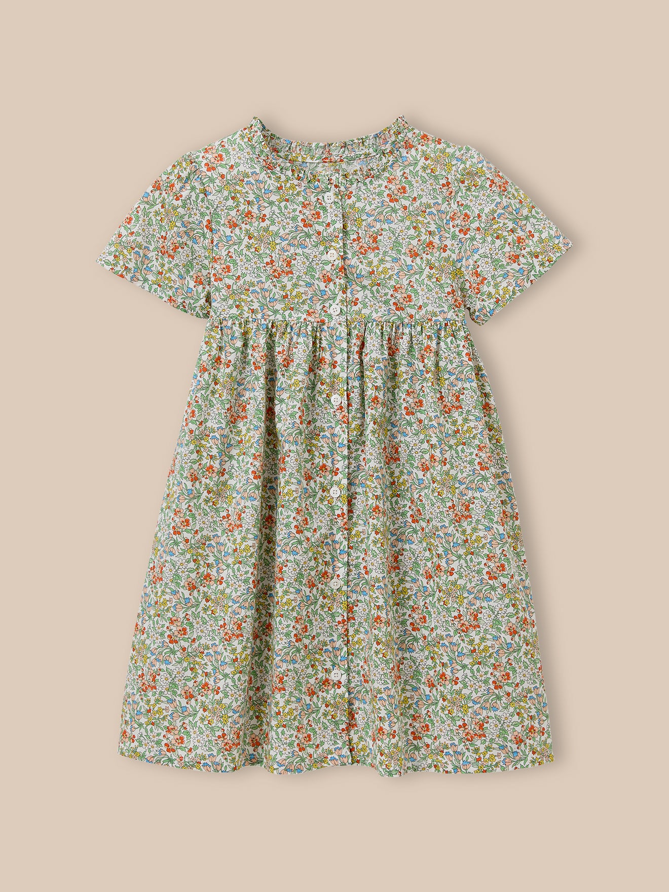Robe en tissu Liberty Fille