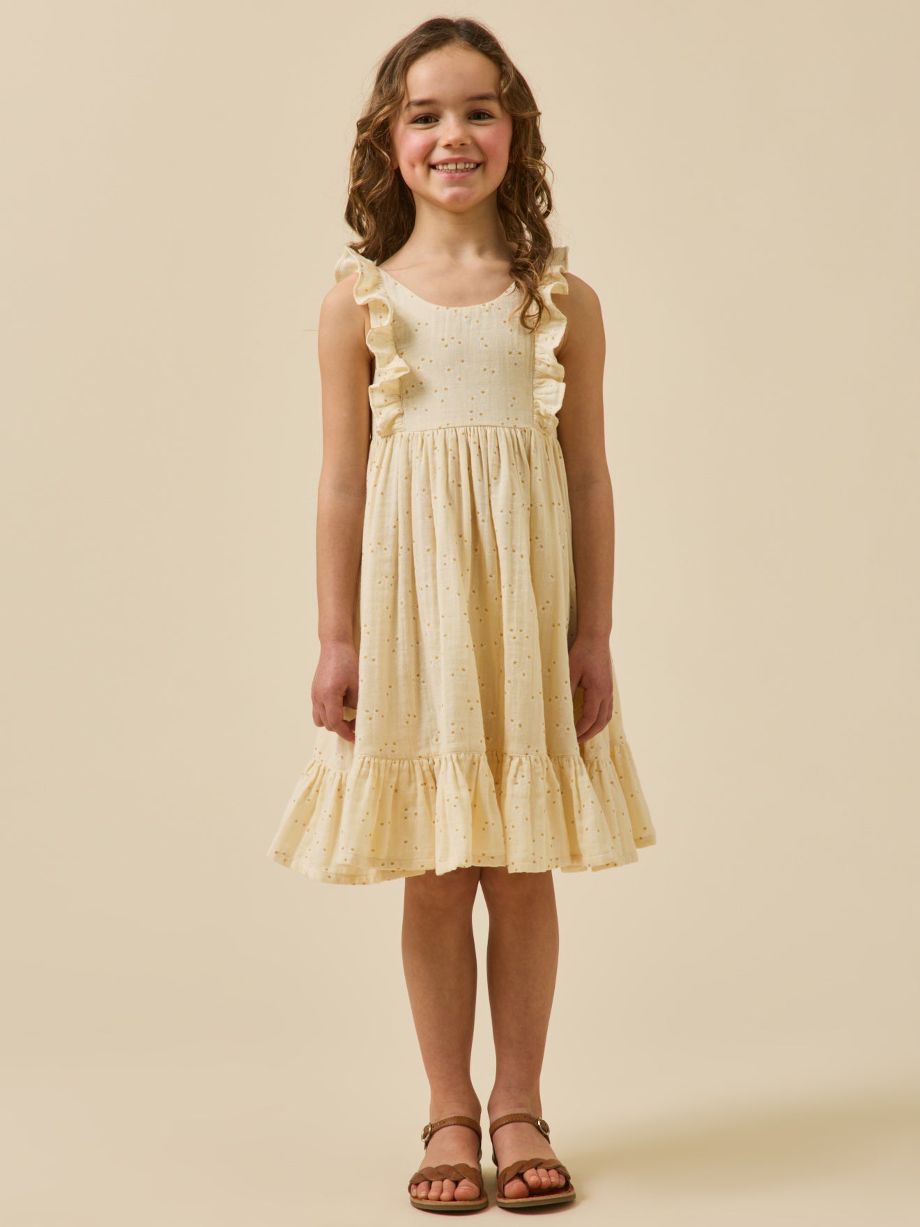 Robe pâquerettes Fille