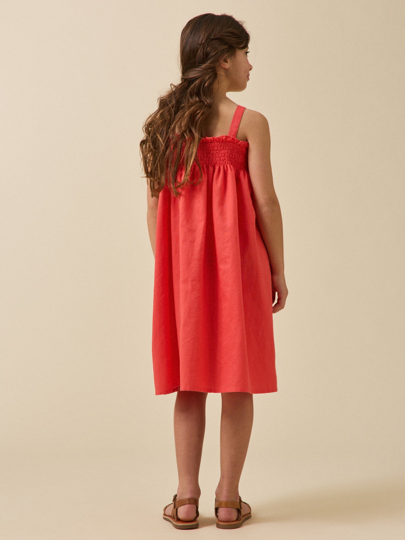 Robe à smocks Fille