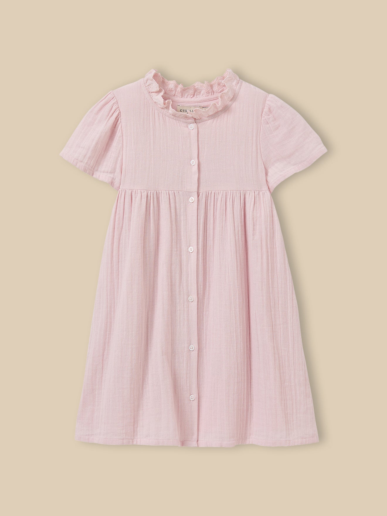 Robe en gaze de coton Fille