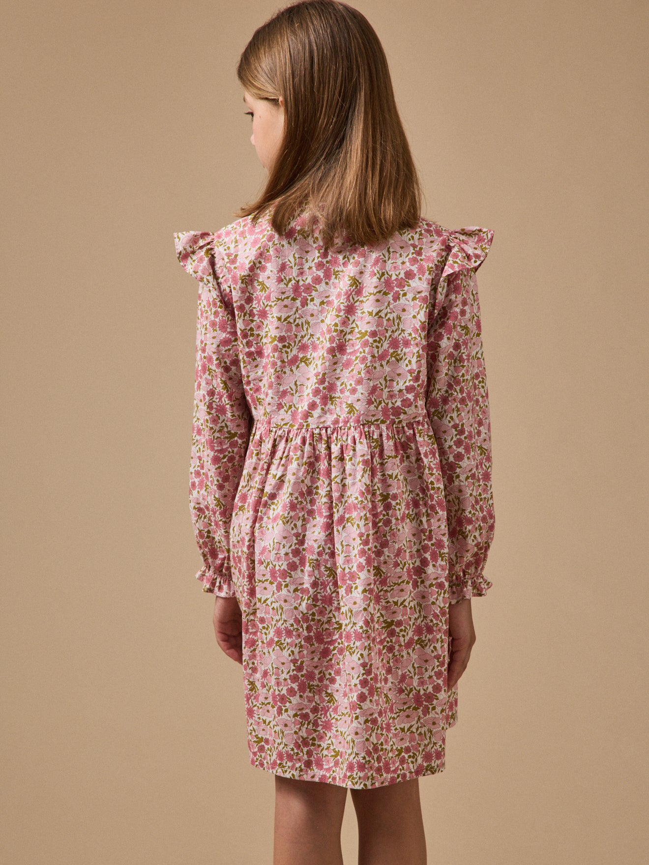 Robe en tissu Liberty Fille