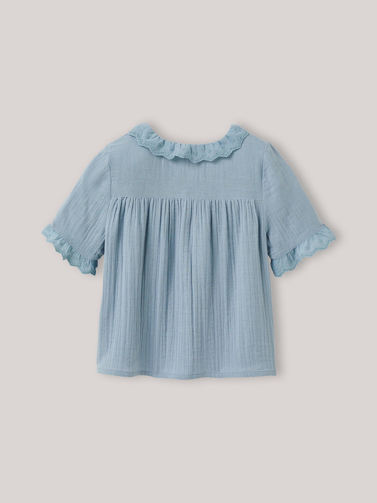 Chemise Fille en gaze - Coton biologique