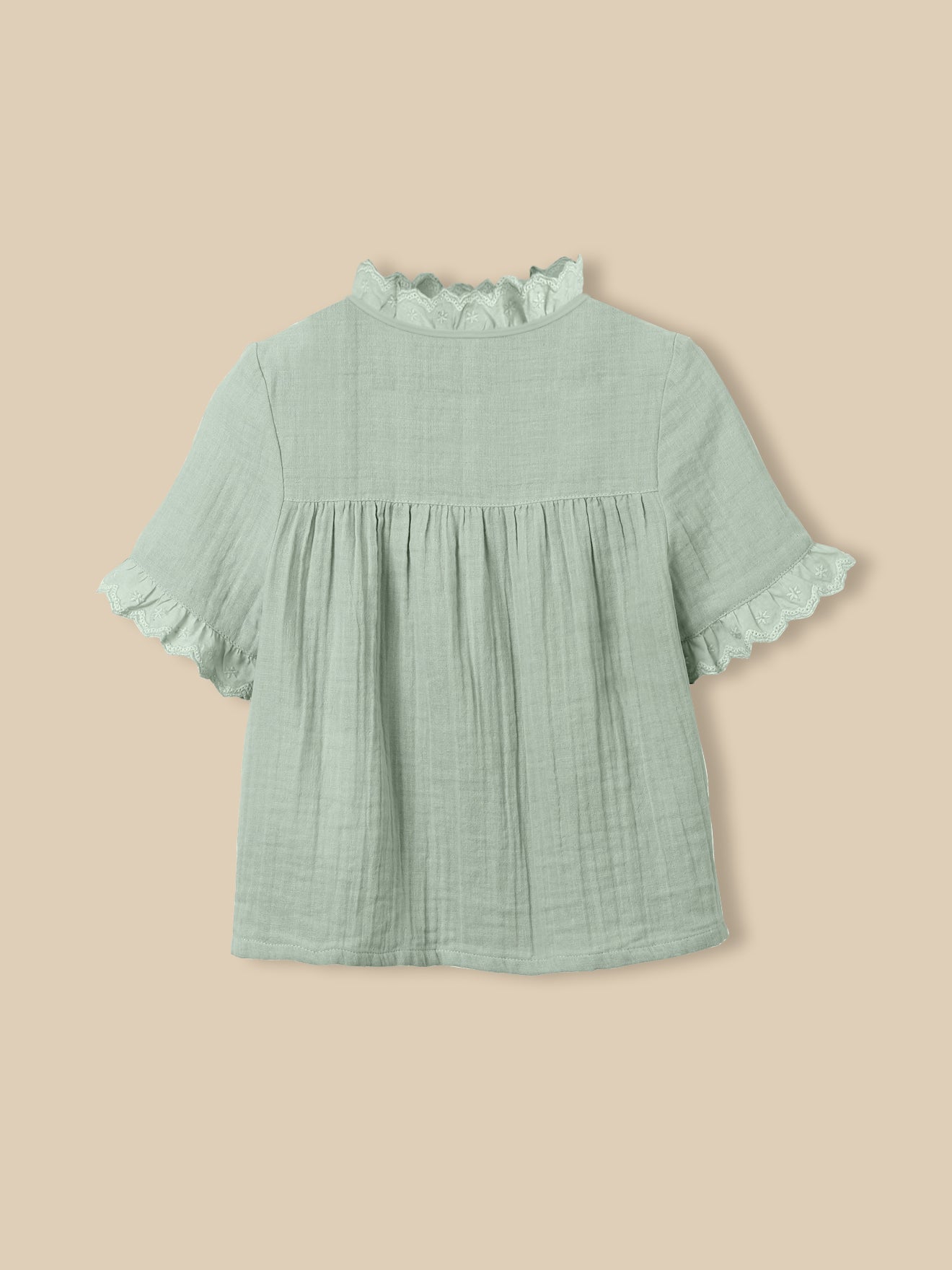 Chemise Fille en gaze - Coton biologique