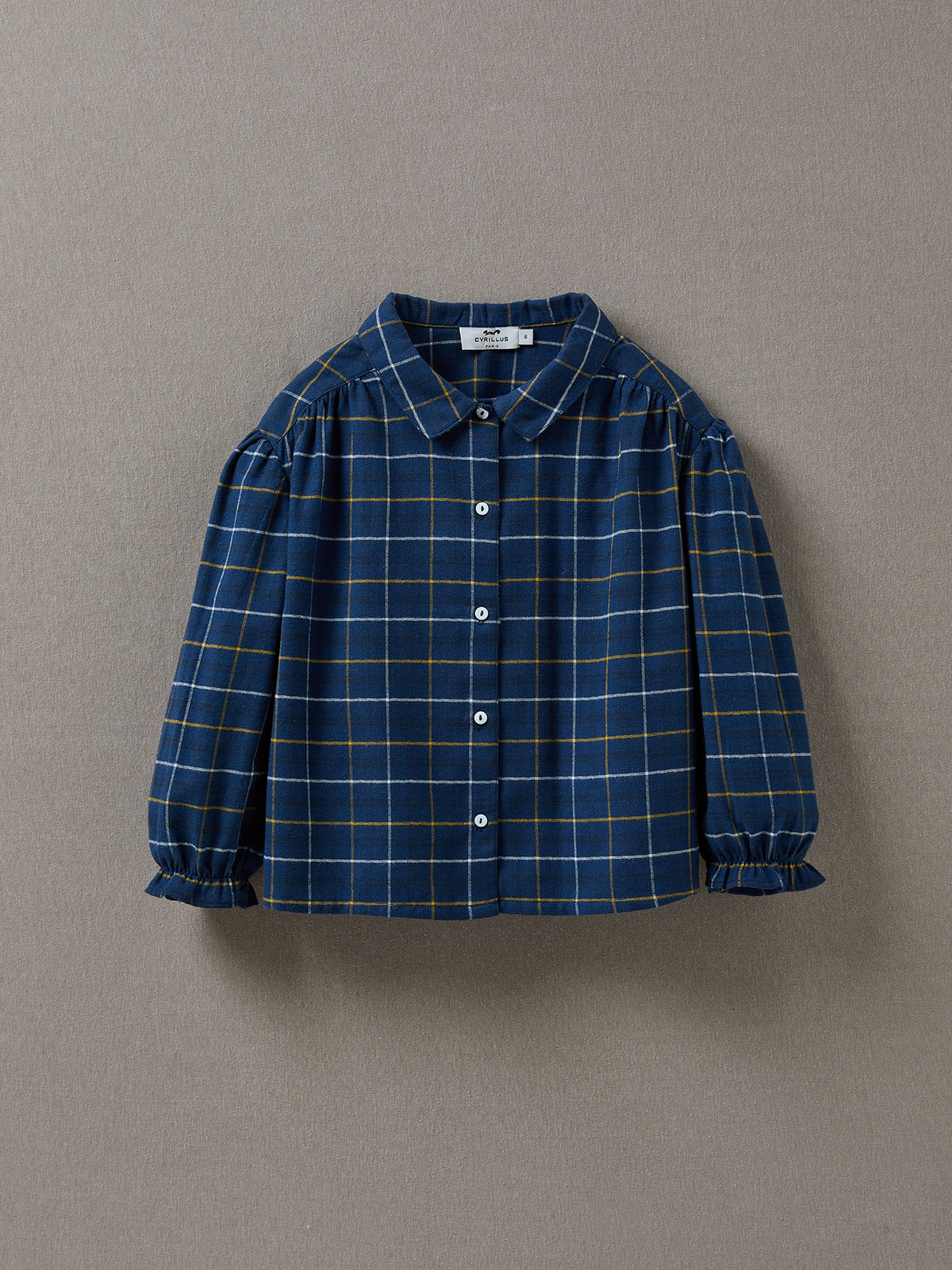 Chemise Fille à carreaux