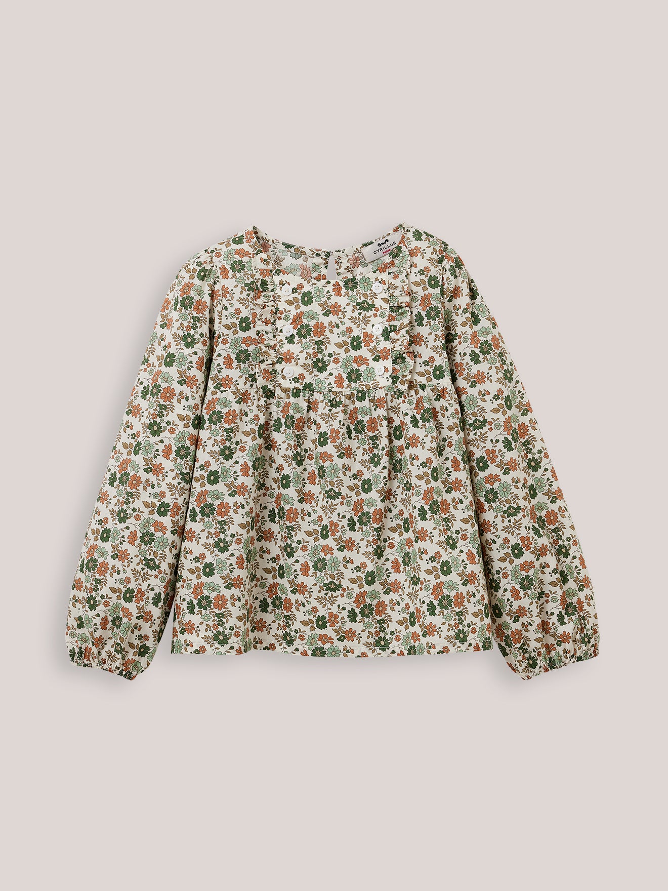 Blouse Fille tissu Liberty