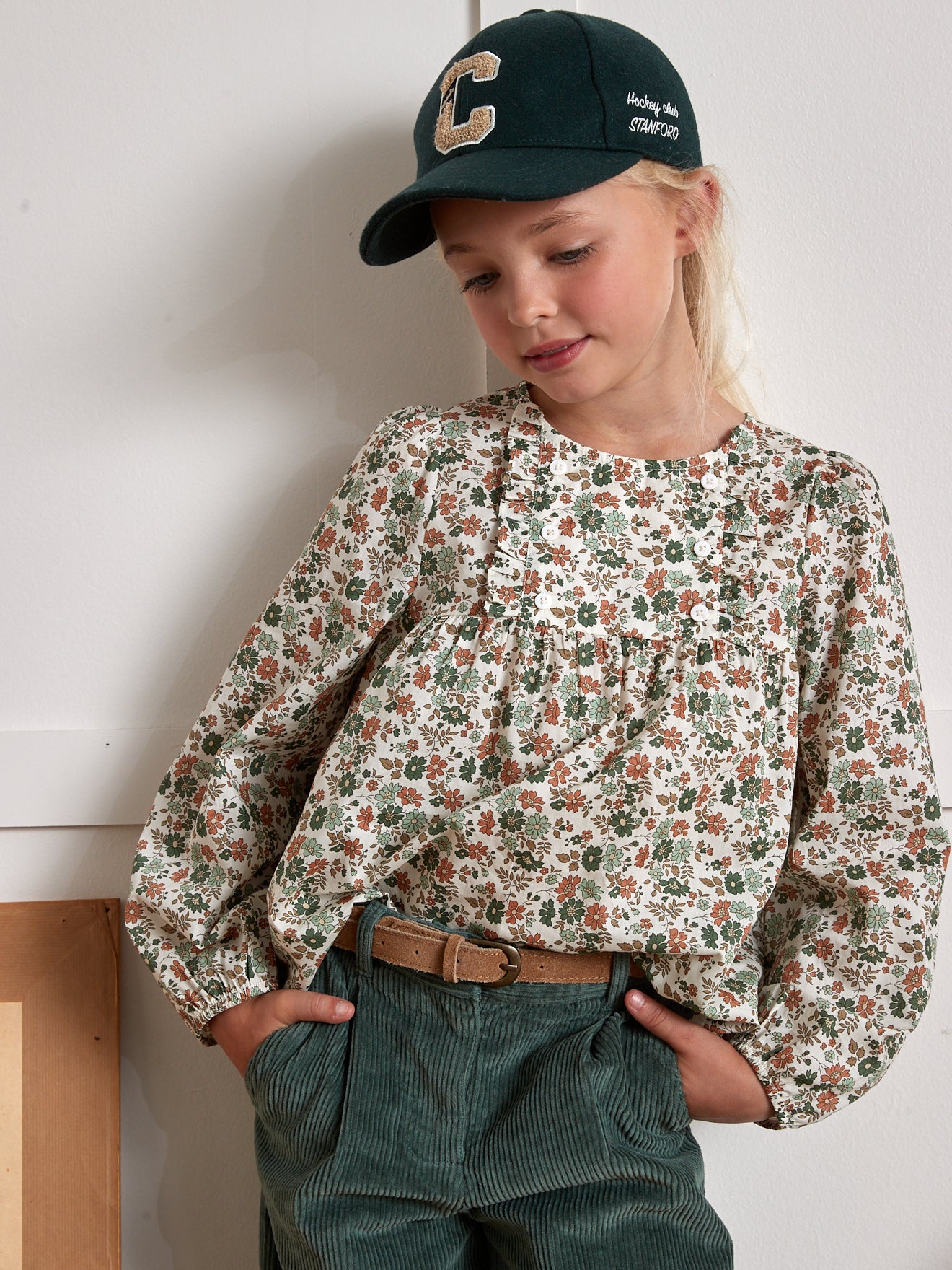 Blouse Fille tissu Liberty