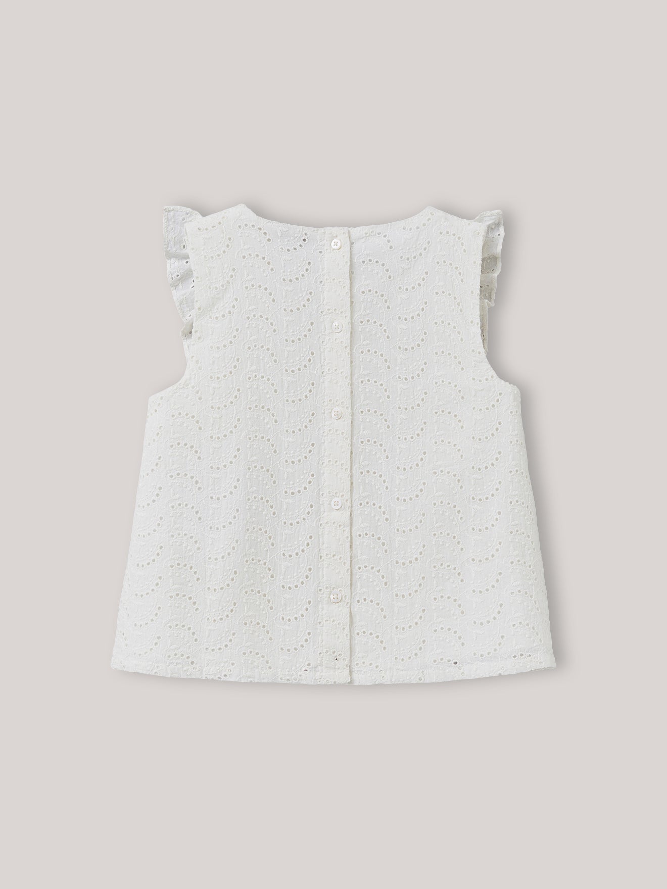 Blouse Fille broderie anglaise