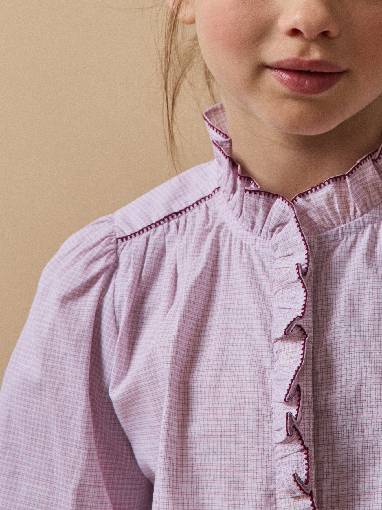 Blouse à volants Fille