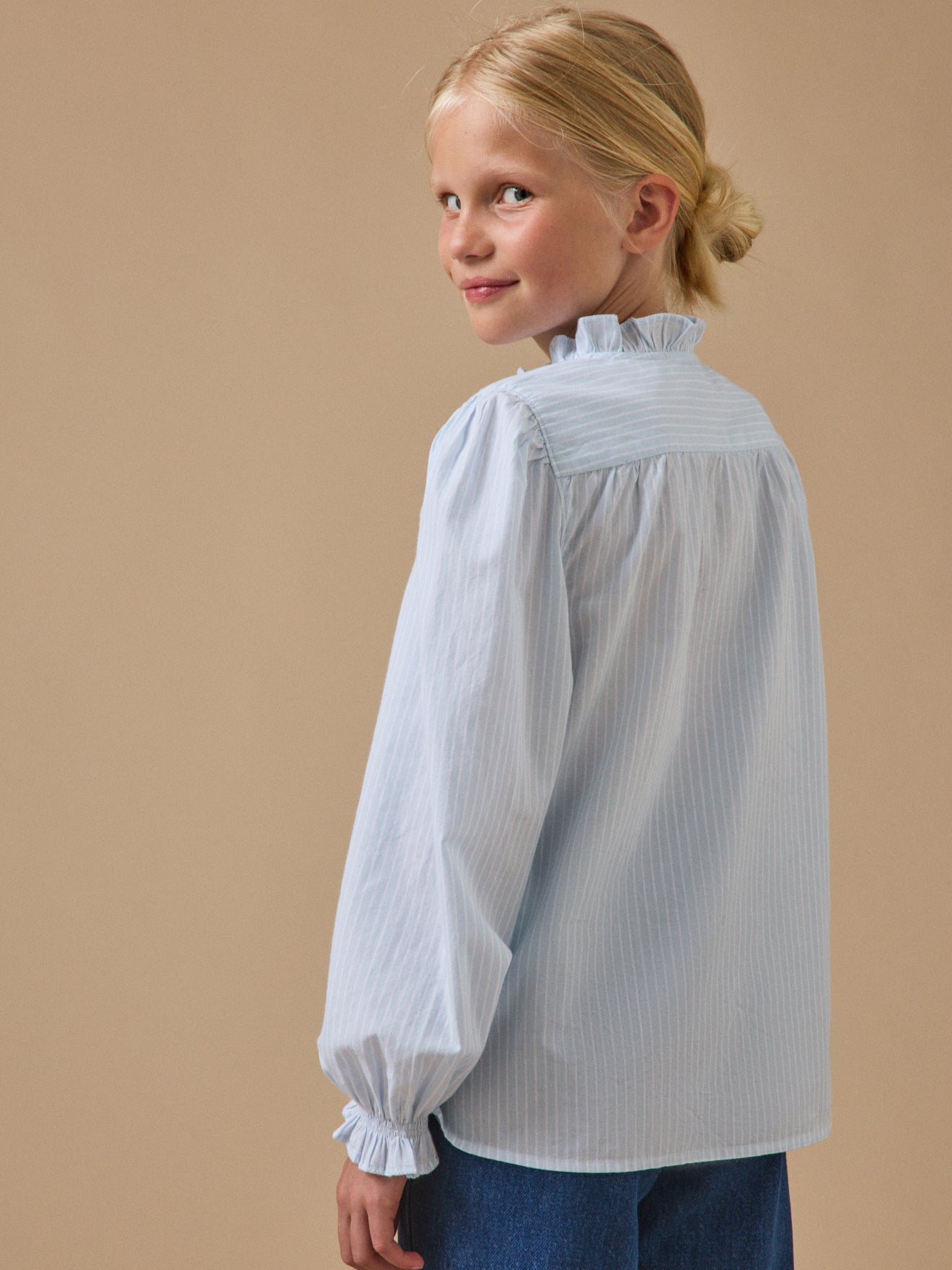 Blouse à volants Fille