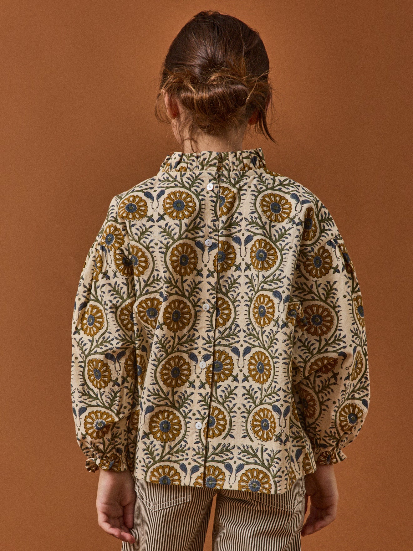 Blouse fleurie Fille TILDAM - Cyrillus X Apaches Collections