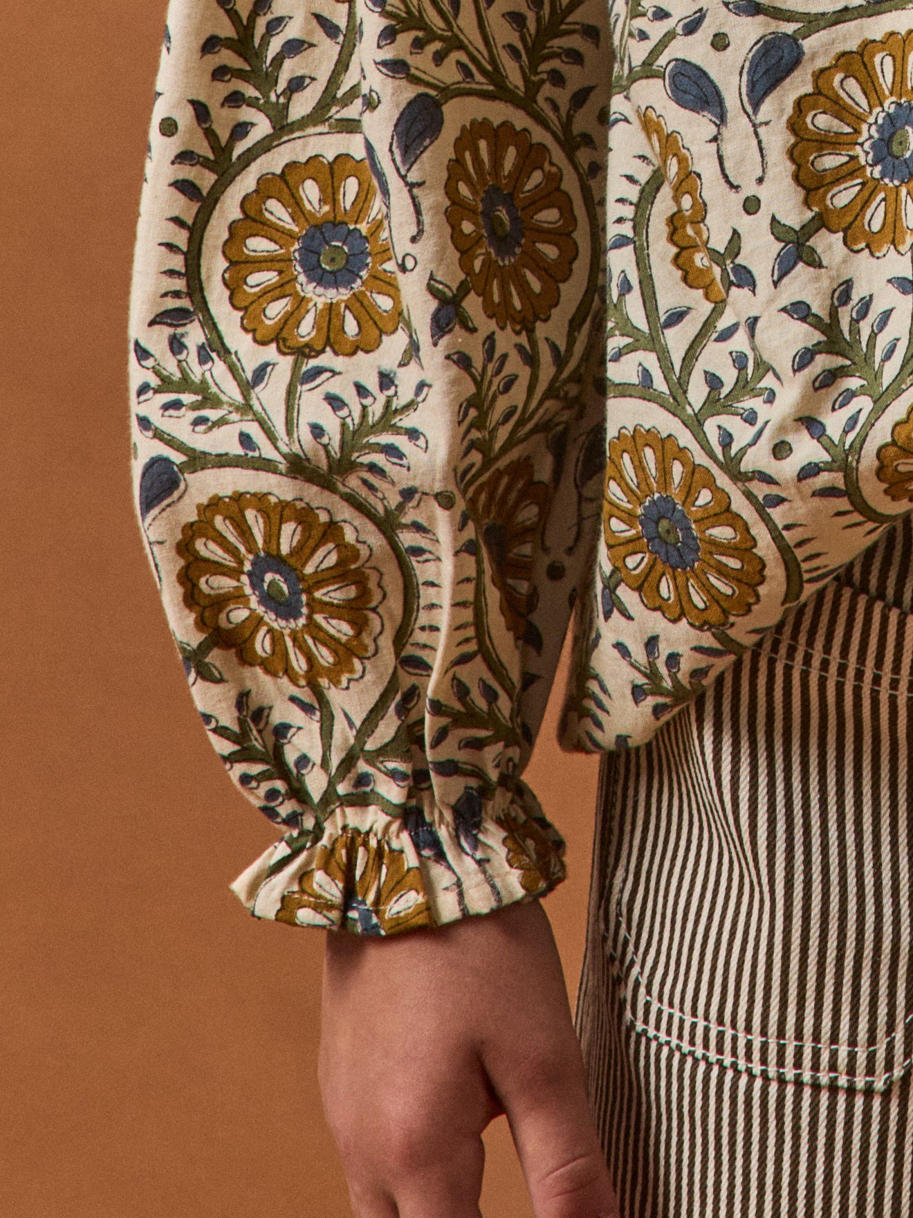 Blouse fleurie Fille TILDAM - Cyrillus X Apaches Collections