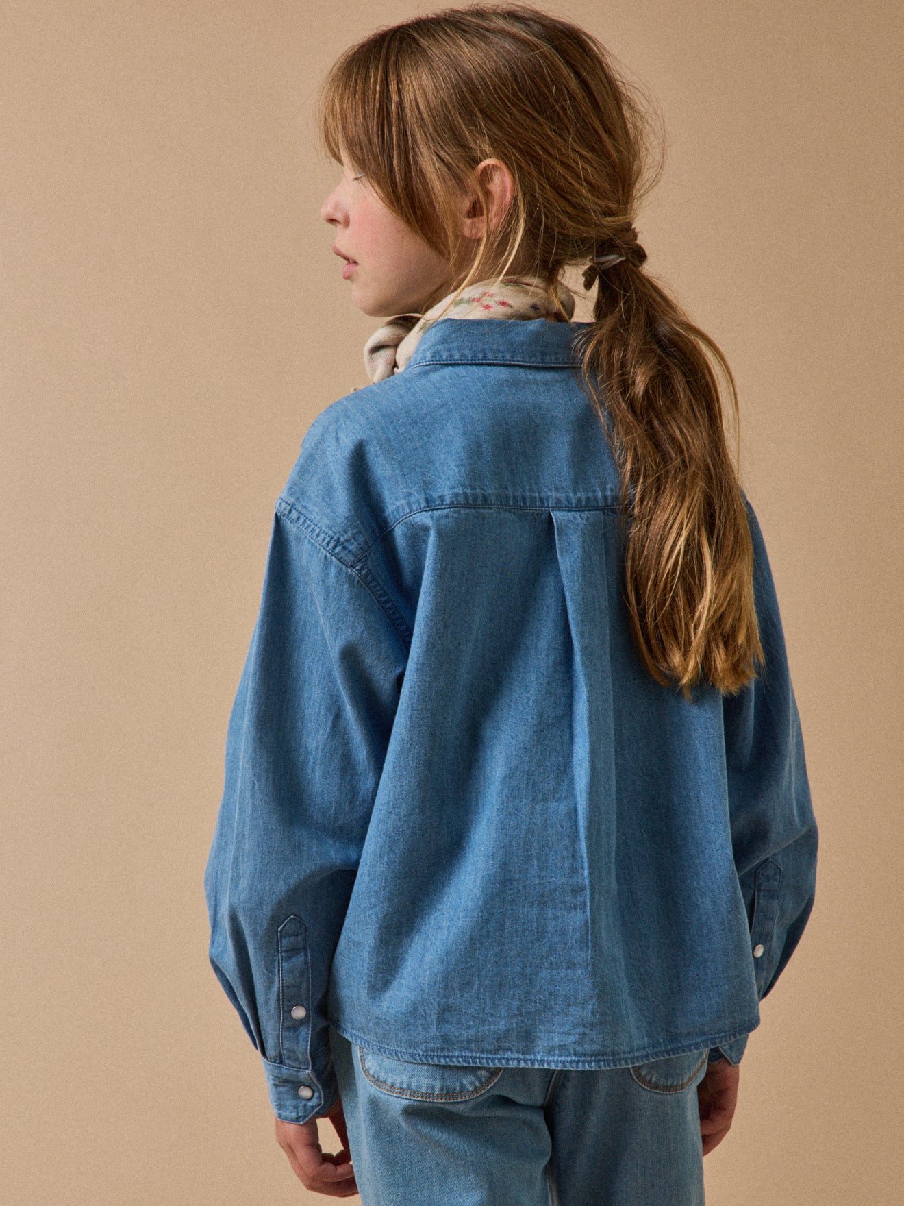 Chemise en denim light - Collection Junior