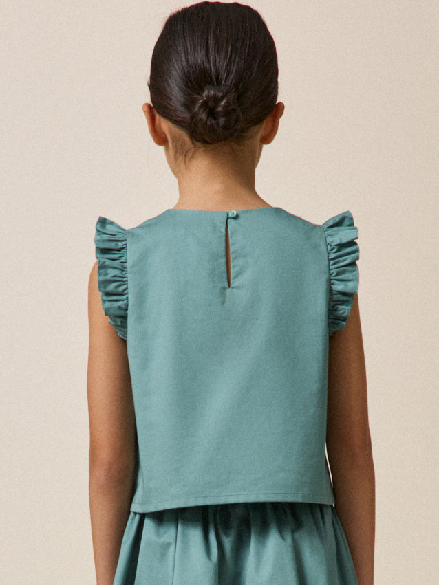 Top Fille Pauline - Collection Fêtes et Mariages