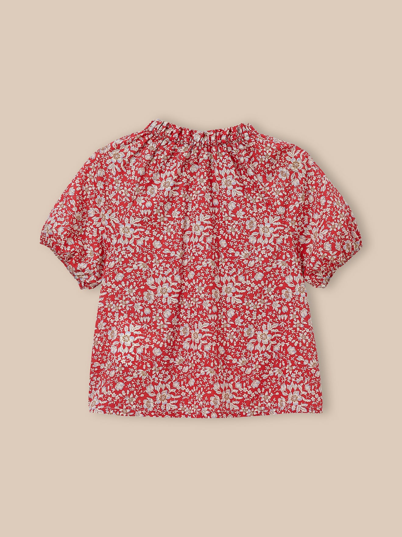 Blouse en tissu Liberty Fille