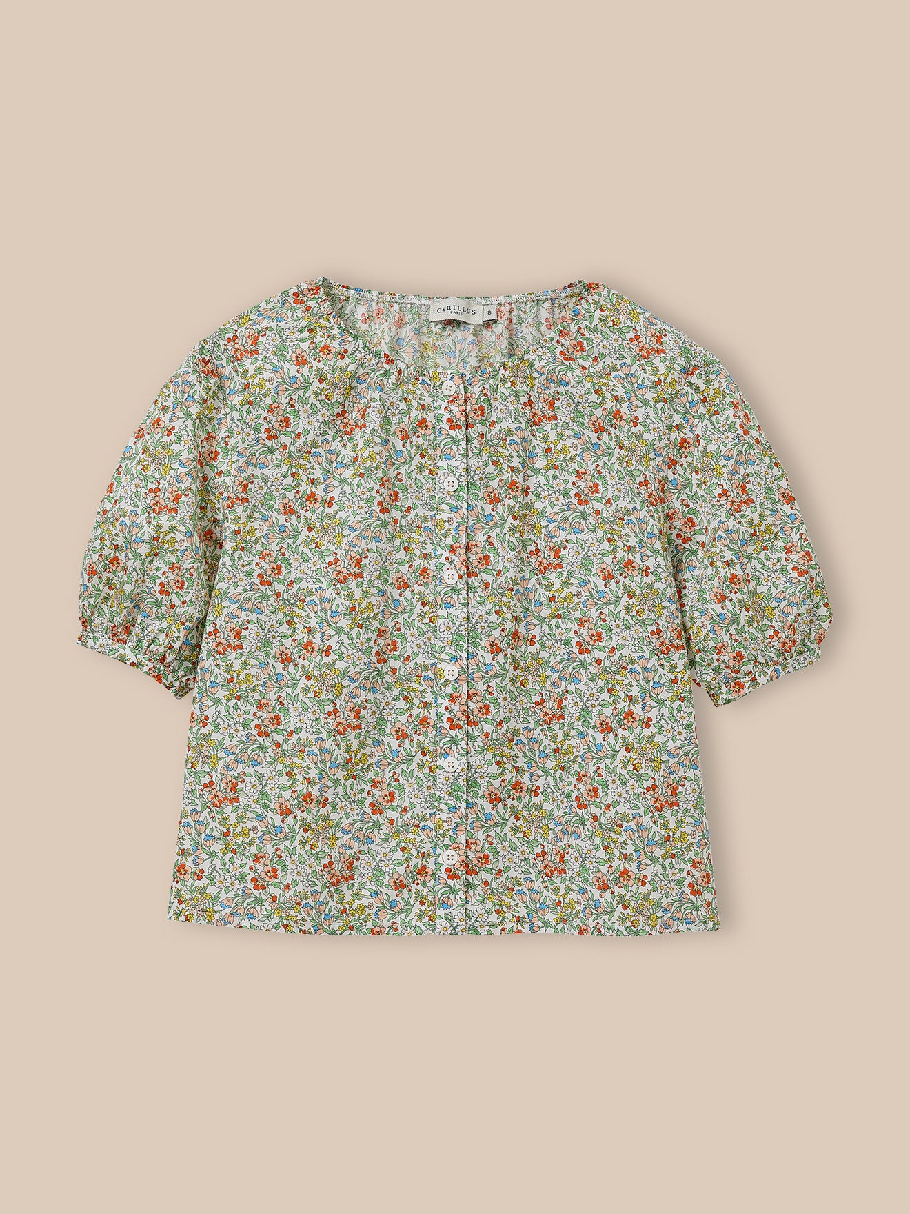 Chemise en tissu Liberty Fille