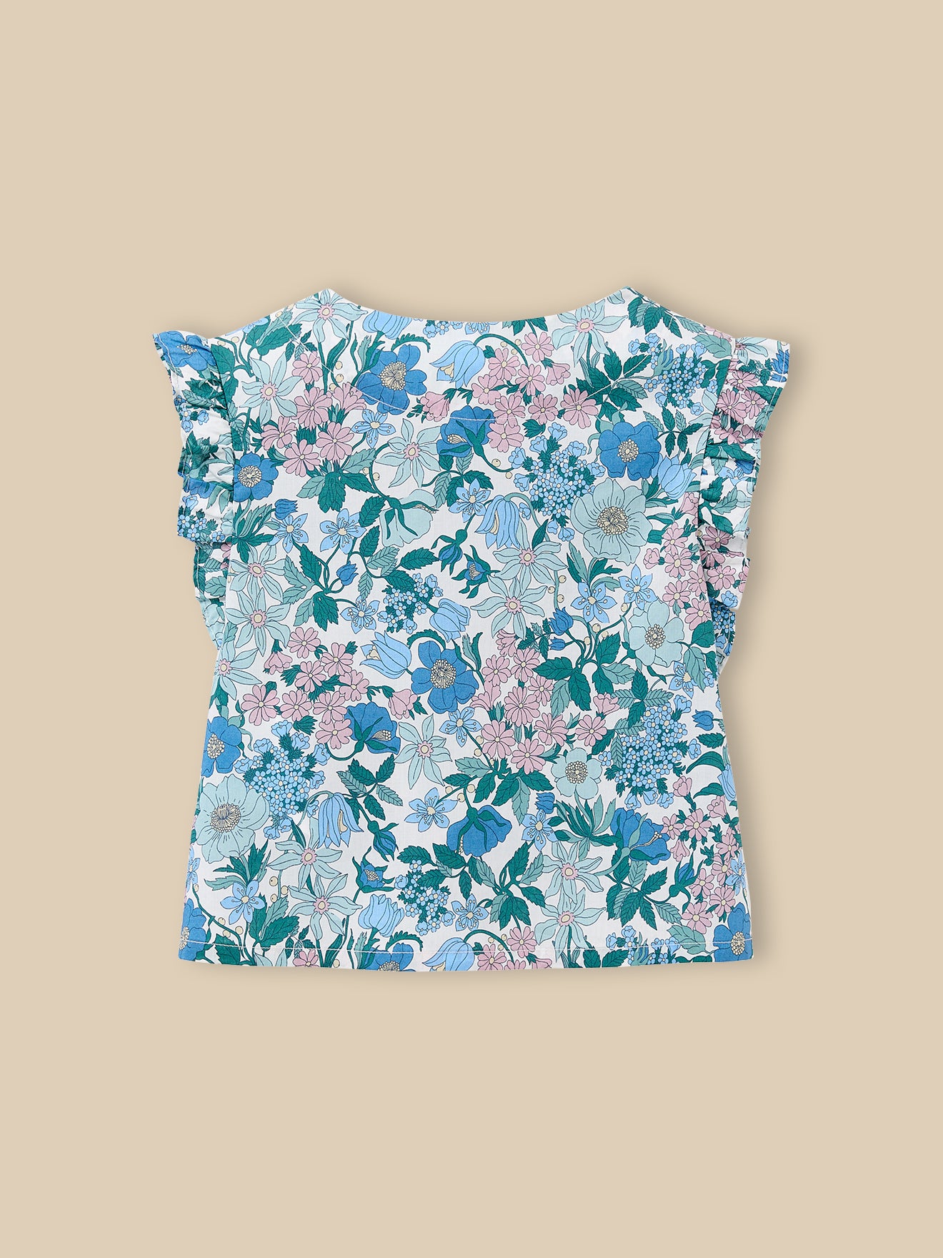 Blouse en tissu Liberty Fille