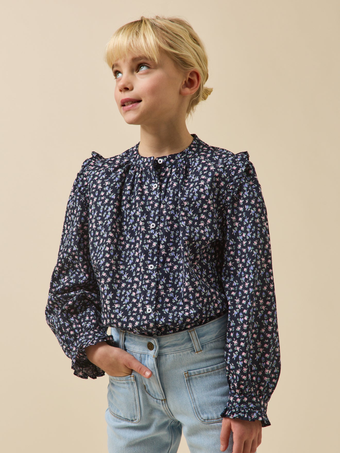 Blouse imprimée Fille