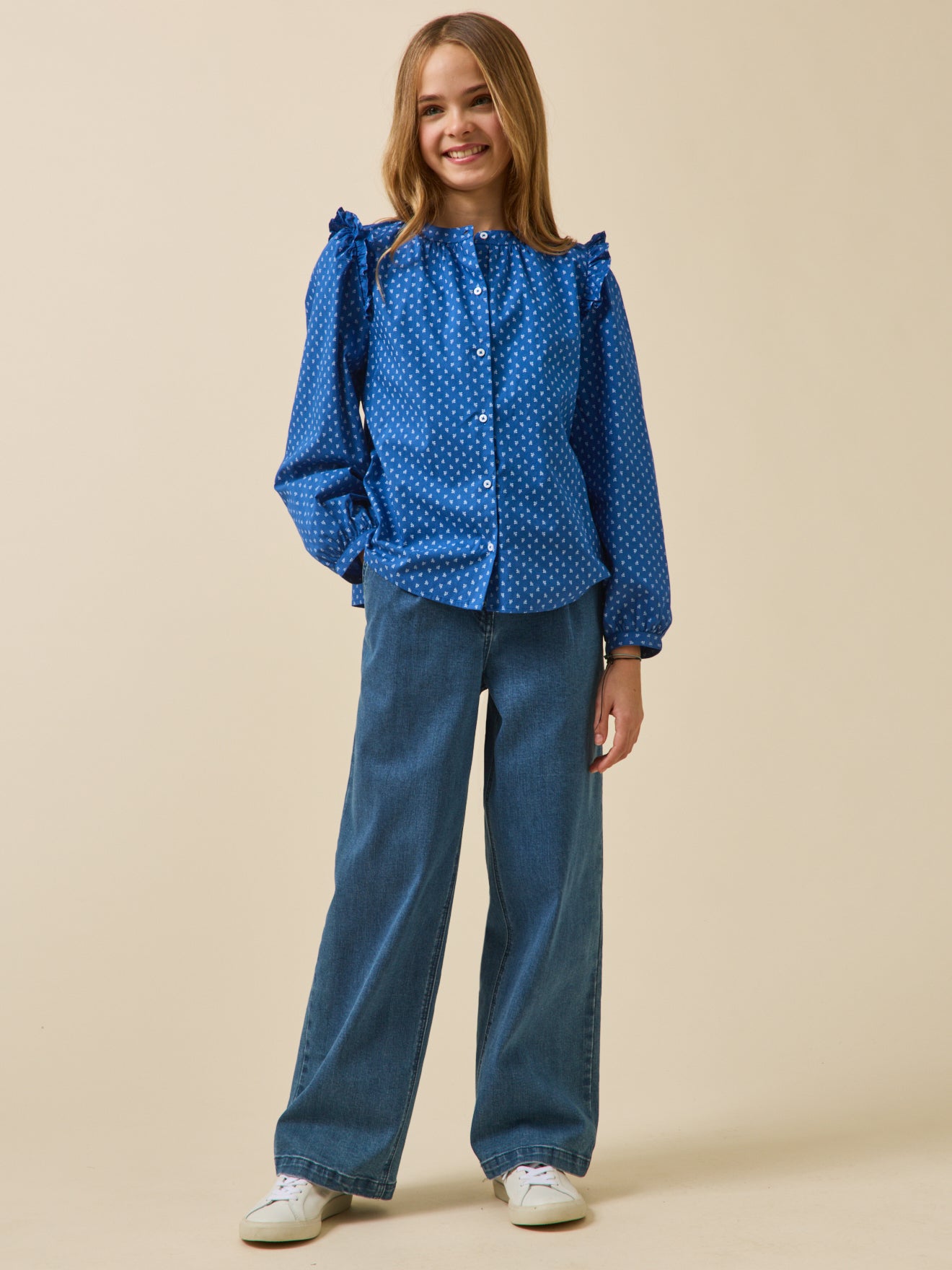 Chemise Cyrillus bleu 12 ans - Vêtements