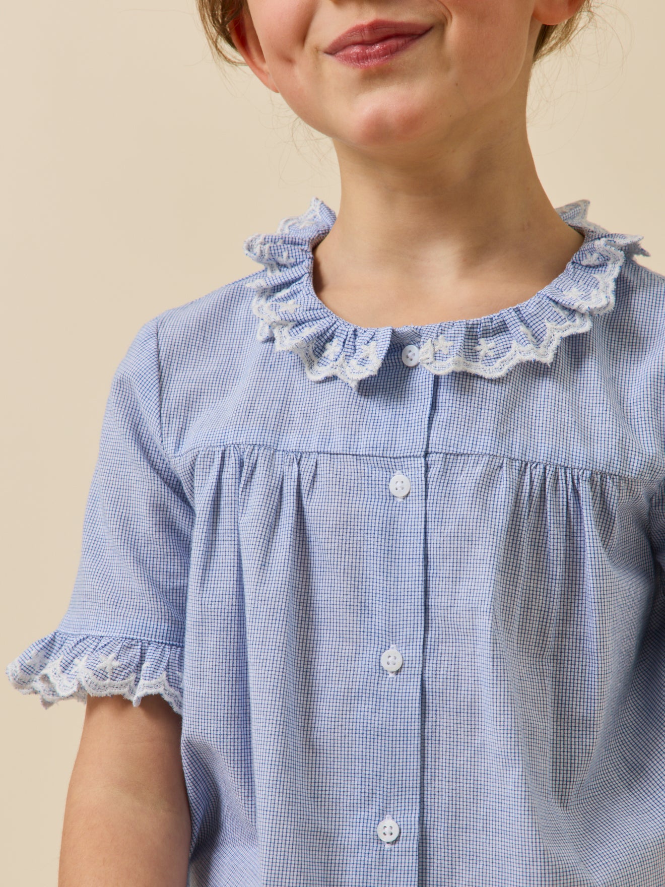 Chemise brodée Fille