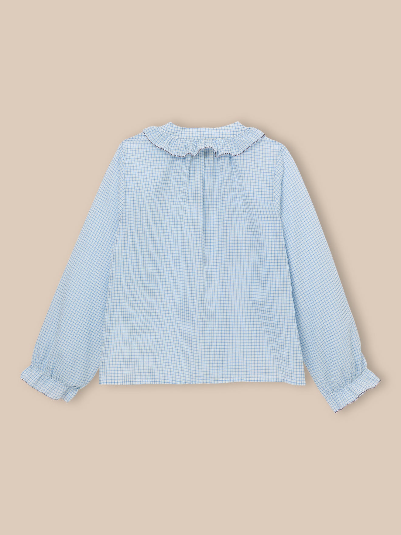 Blouse à carreaux