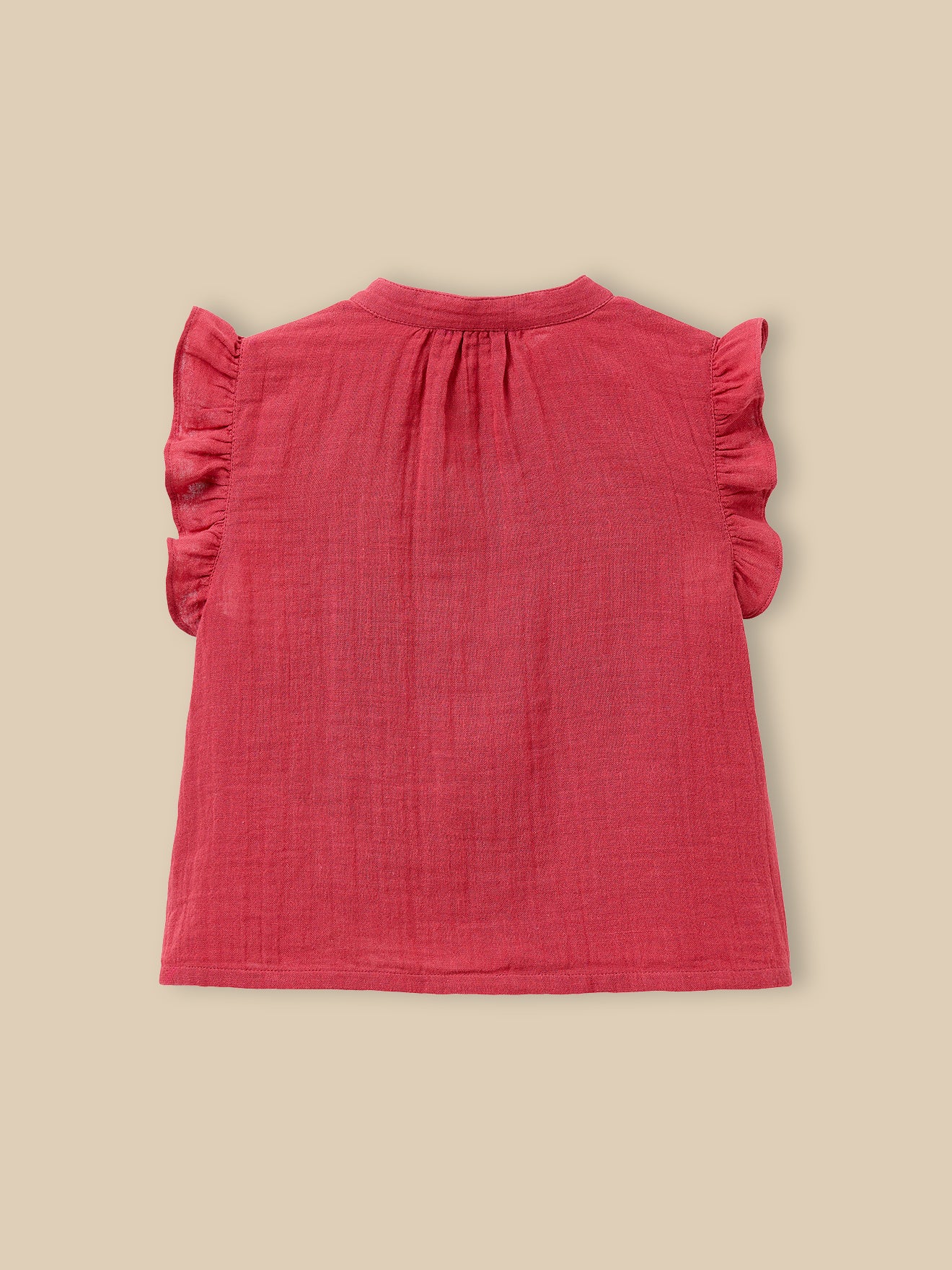 Blouse volantée - Coton Biologique