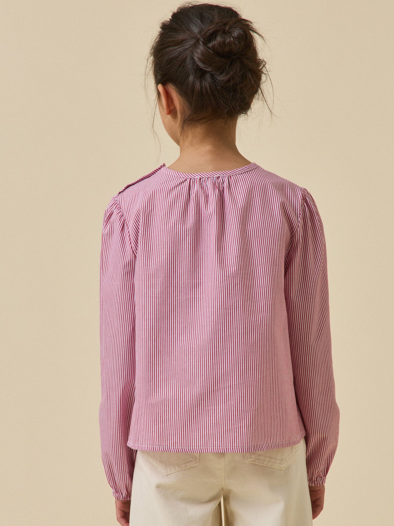 Chemise rayée Fille