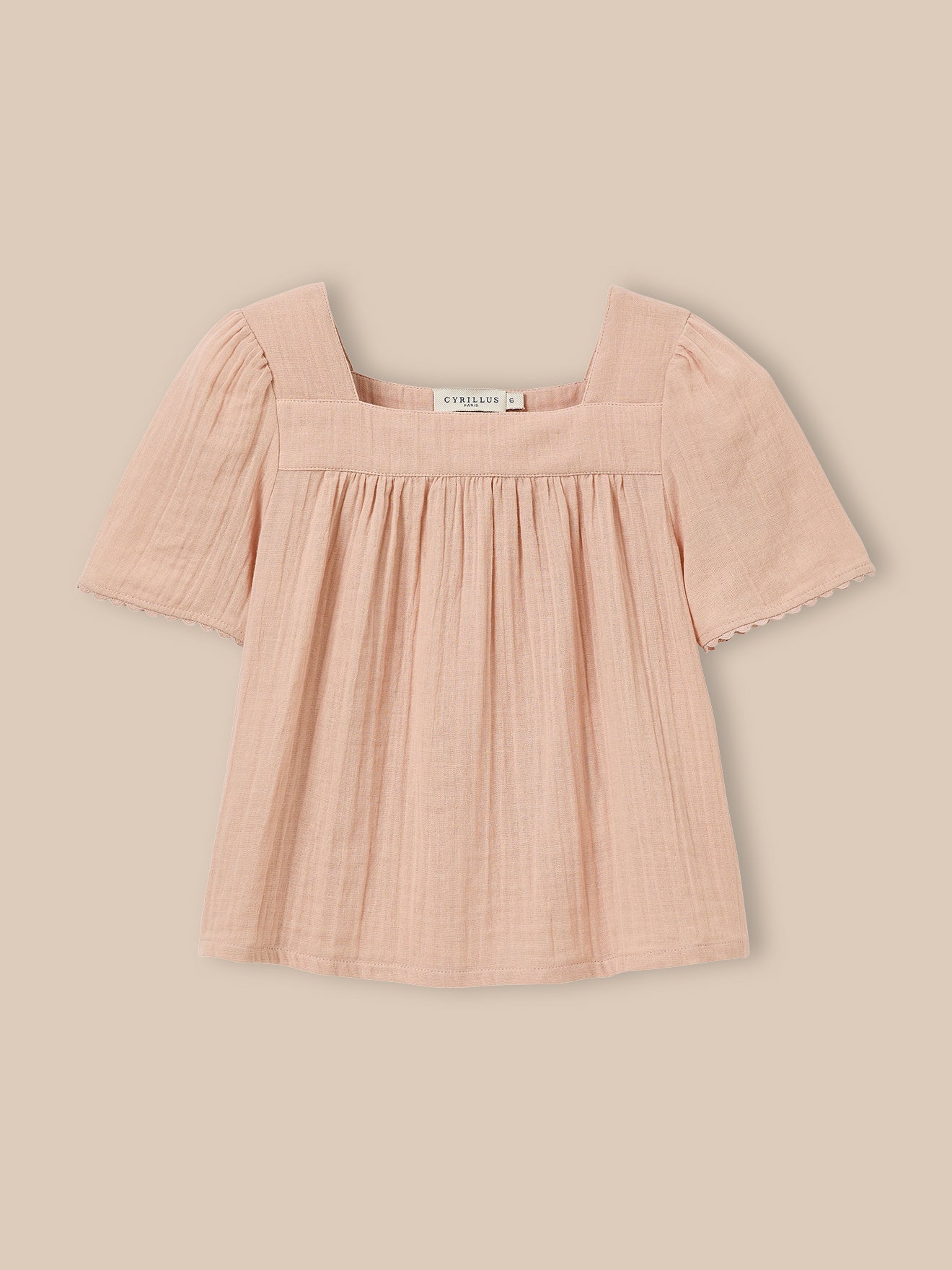Chemise en gaze Fille - Coton biologique