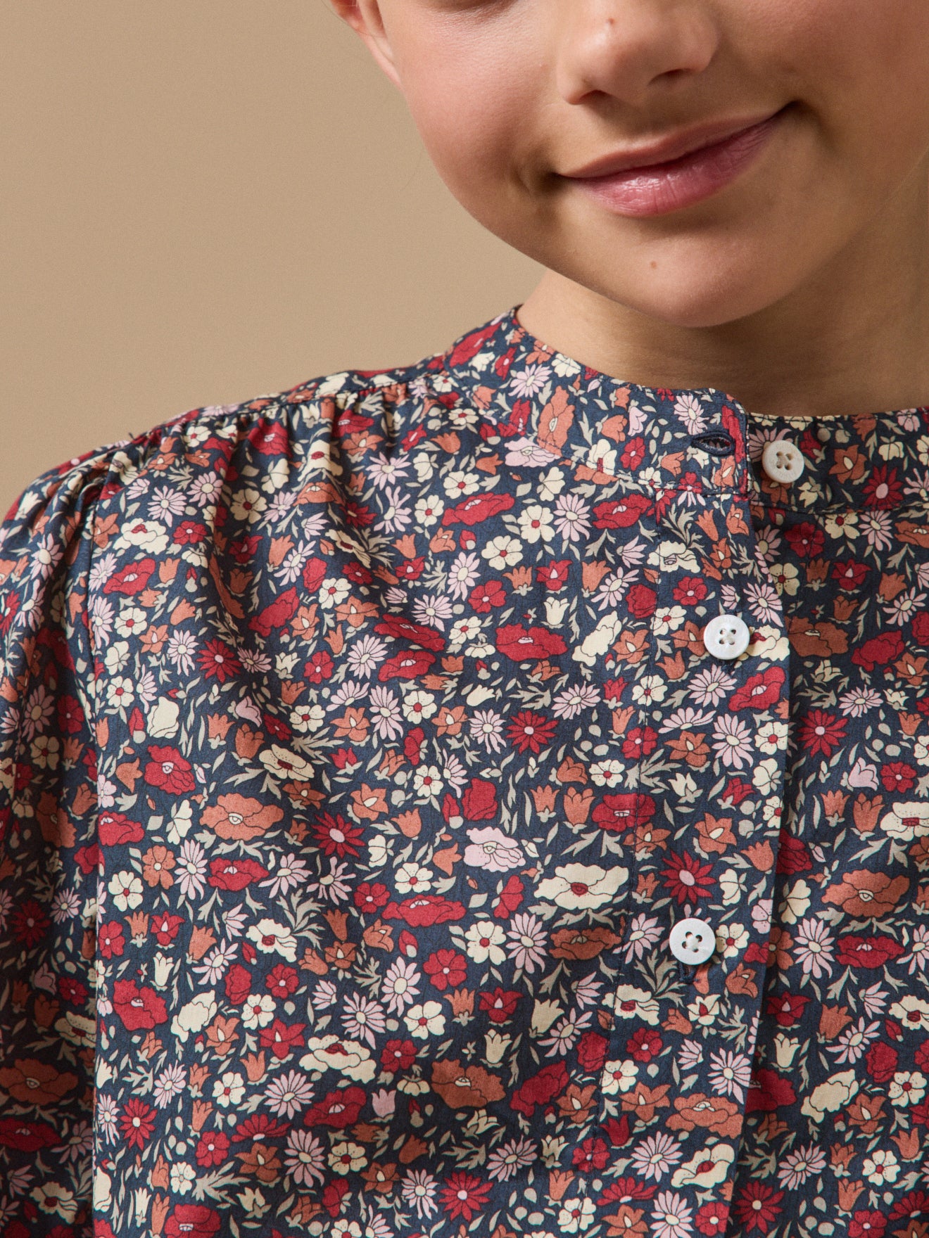 Chemise Fille Petal&Daisy - Made with Liberty Fabrics