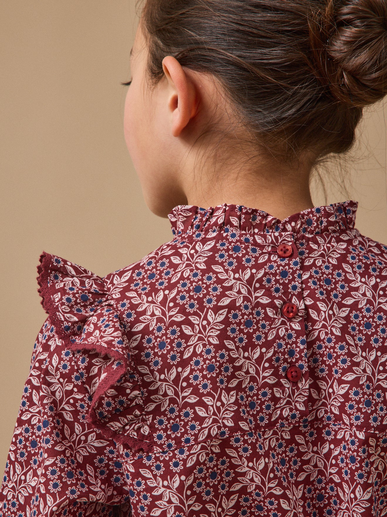 Blouse imprimée Ophélia Fille