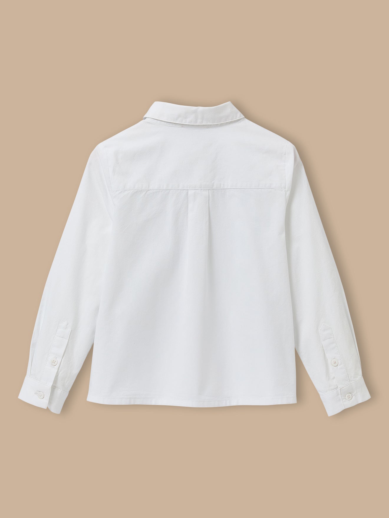 Chemise popeline de coton Fille