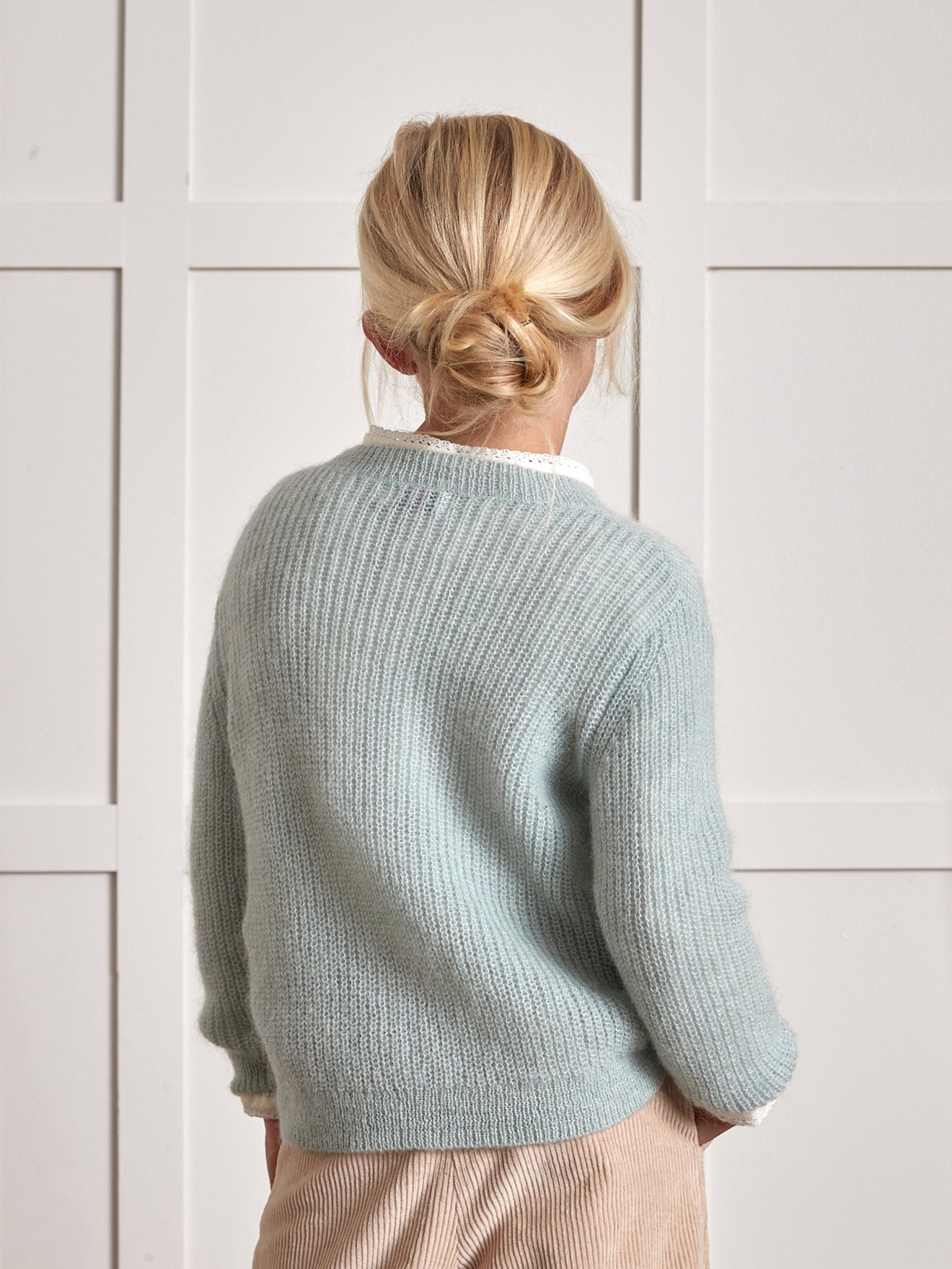 Pull Fille avec mohair