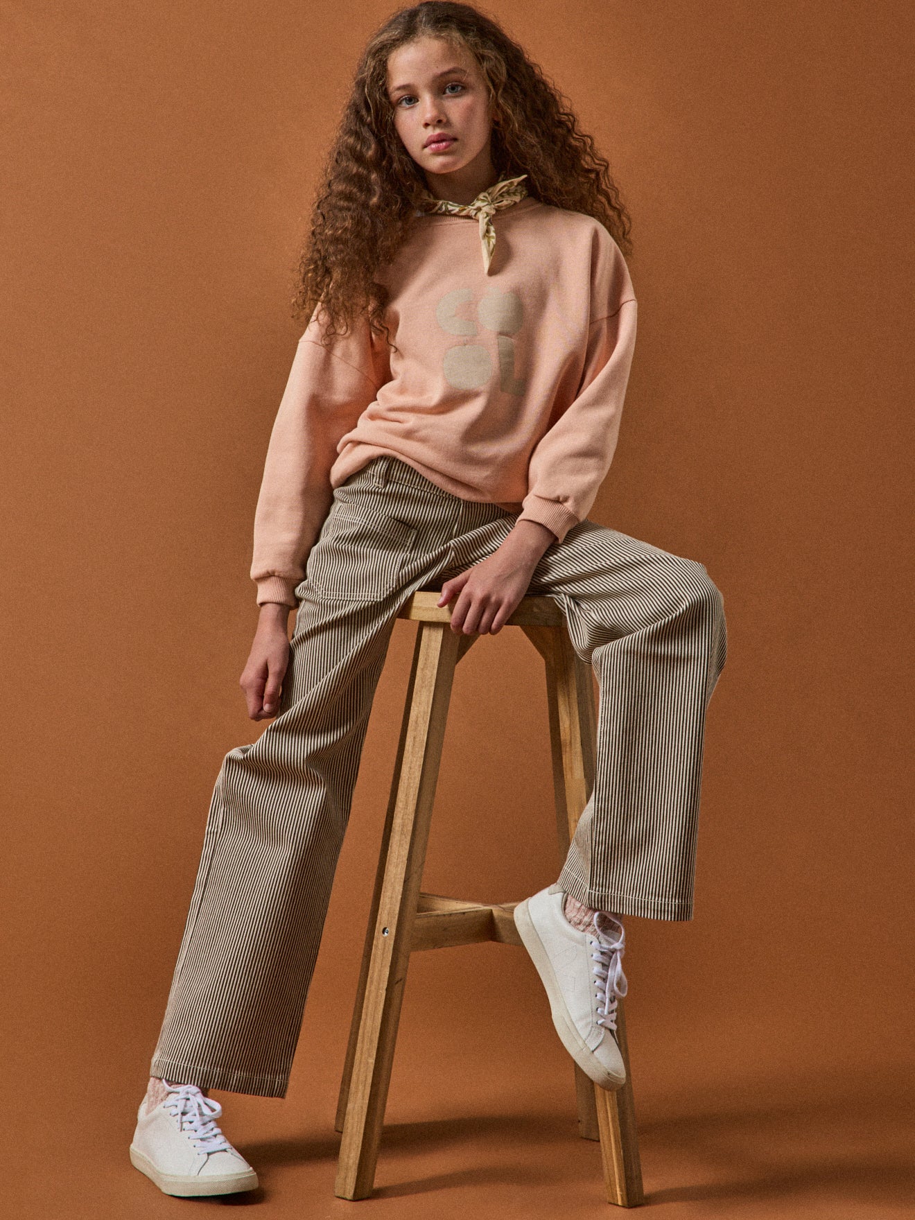 Sweat BALLOON Fille - Cyrillus X Apaches Collections