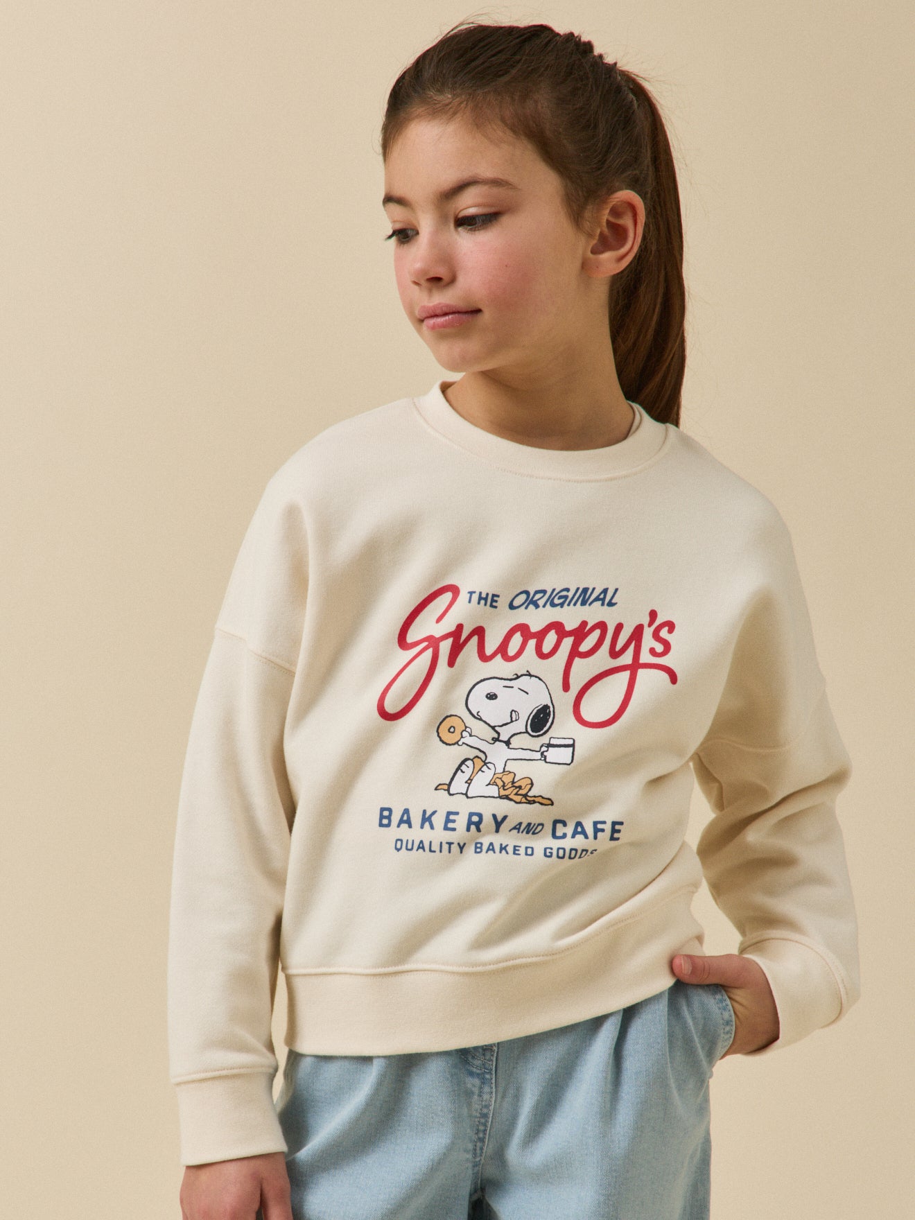 Sweat Enfant Cyrillus x PEANUTS(TM) Collection Snoopy
