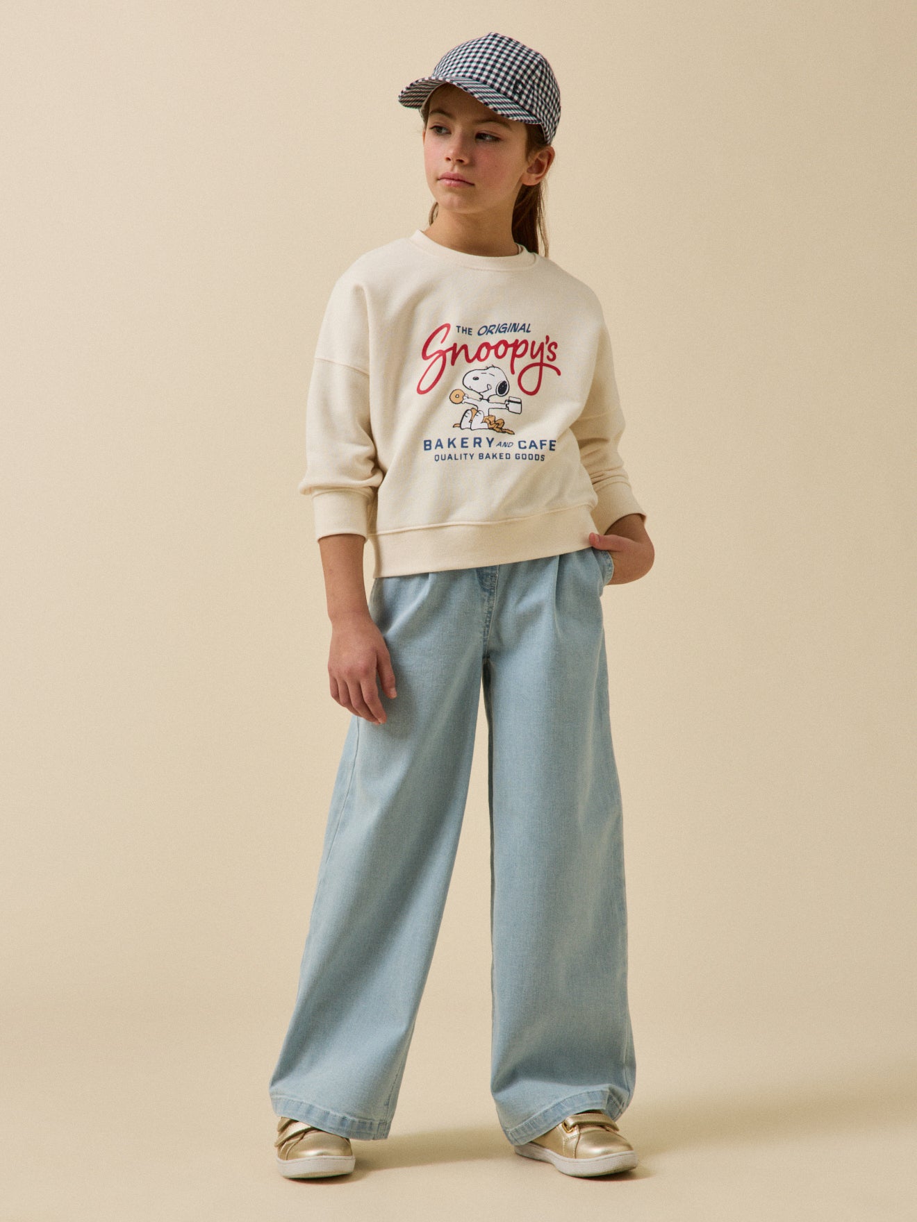 Sweat Enfant Cyrillus x PEANUTS(TM) Collection Snoopy