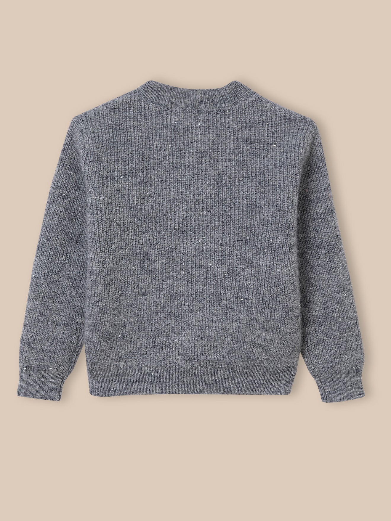 Pull en laine et mohair Fille