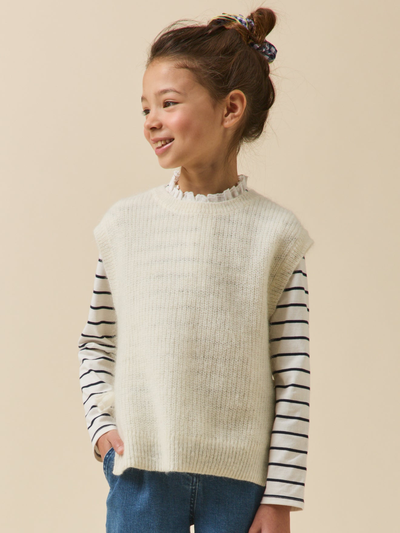 Pull sans manches Fille - Collection Junior