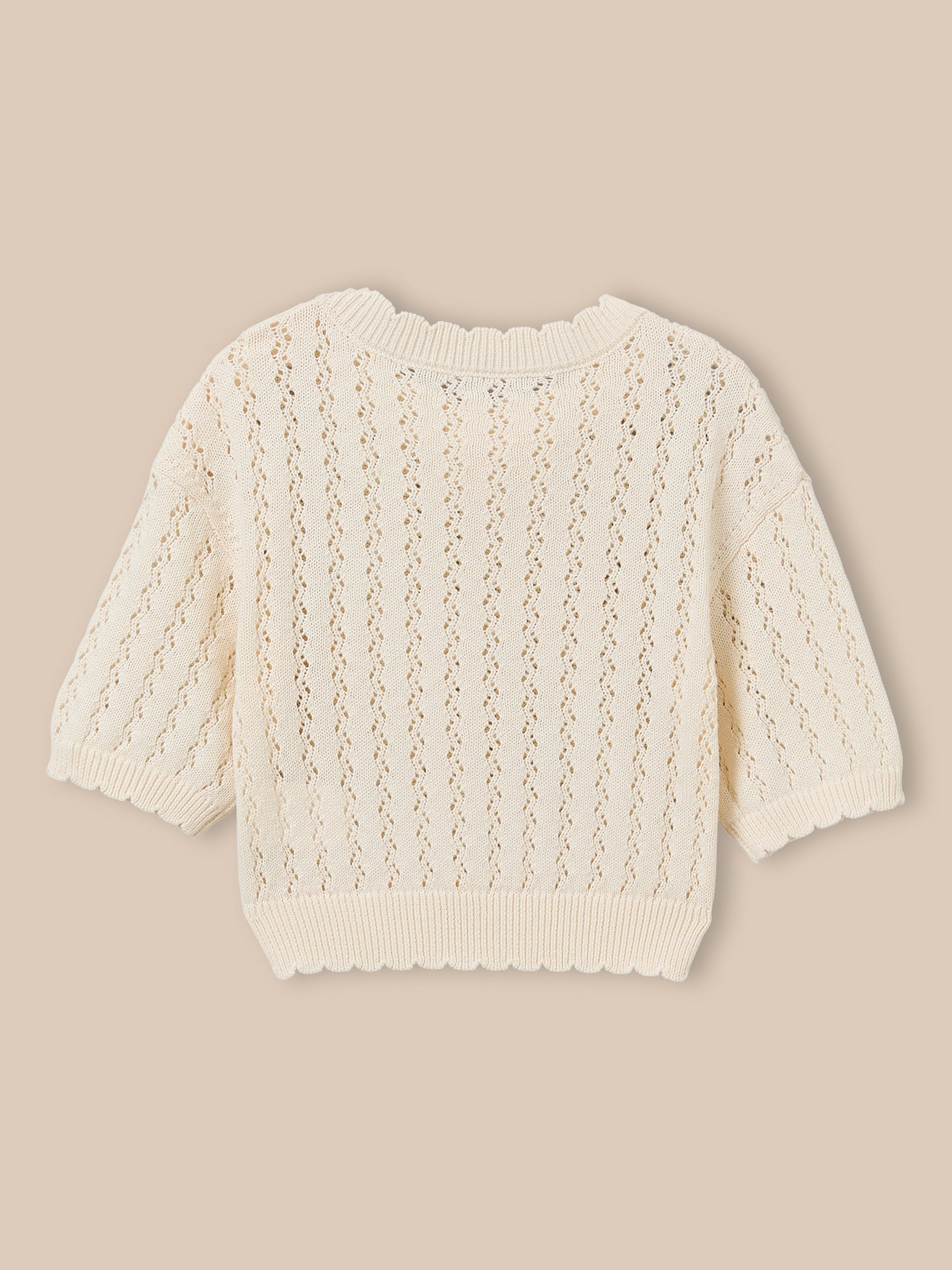 Pull en crochet Fille - Collection Junior