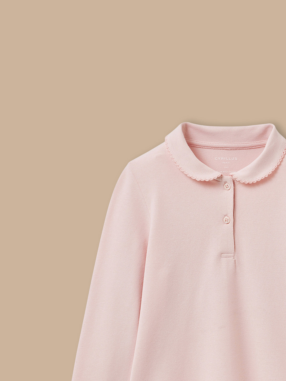 Polo en maille piquée Fille - Coton biologique