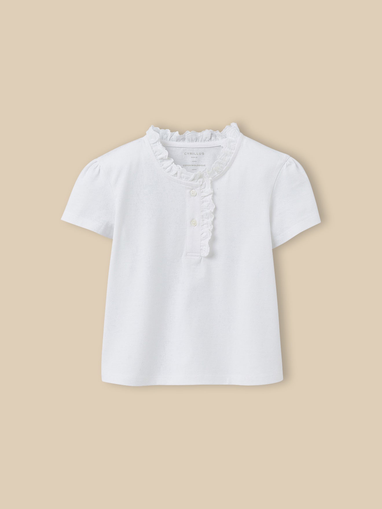 New Look Filles T-shirt Marron Coton Basic Taille 10-11 ans New Look Filles T-shirt Marron Coton Basic Taille 10-11 ans