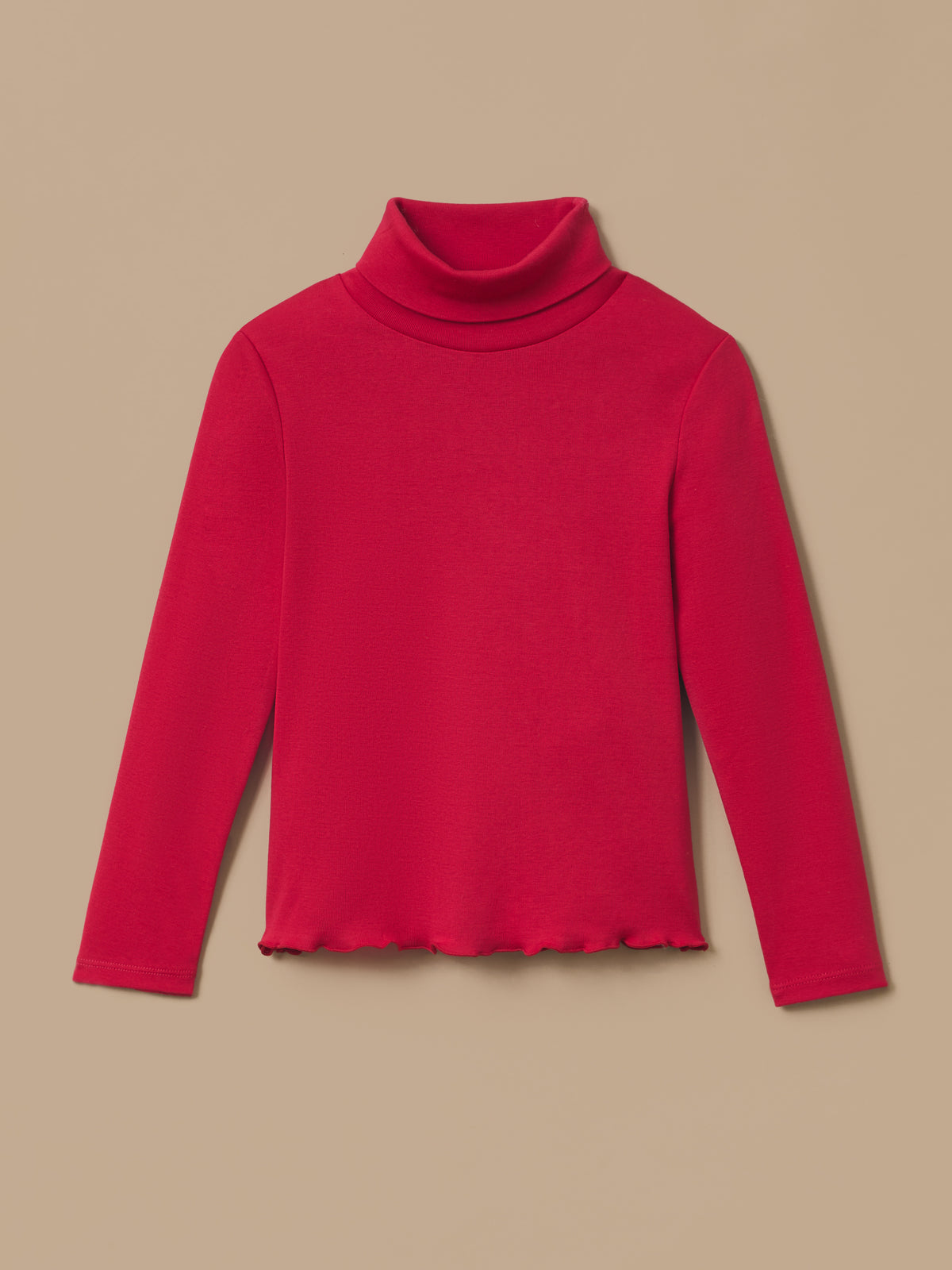 Sous-pull col montant Fille - Coton biologique