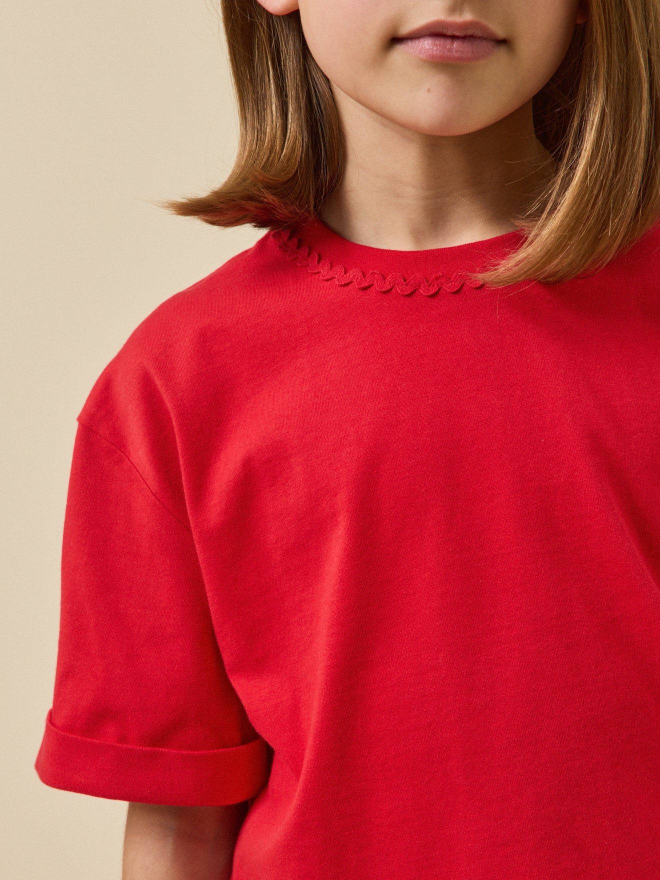 T-shirt Fille en coton biologique - Collection Junior