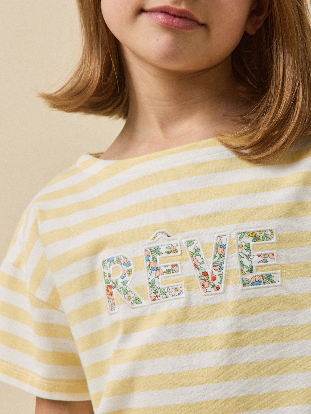 T-shirt message Fille - Collection Junior