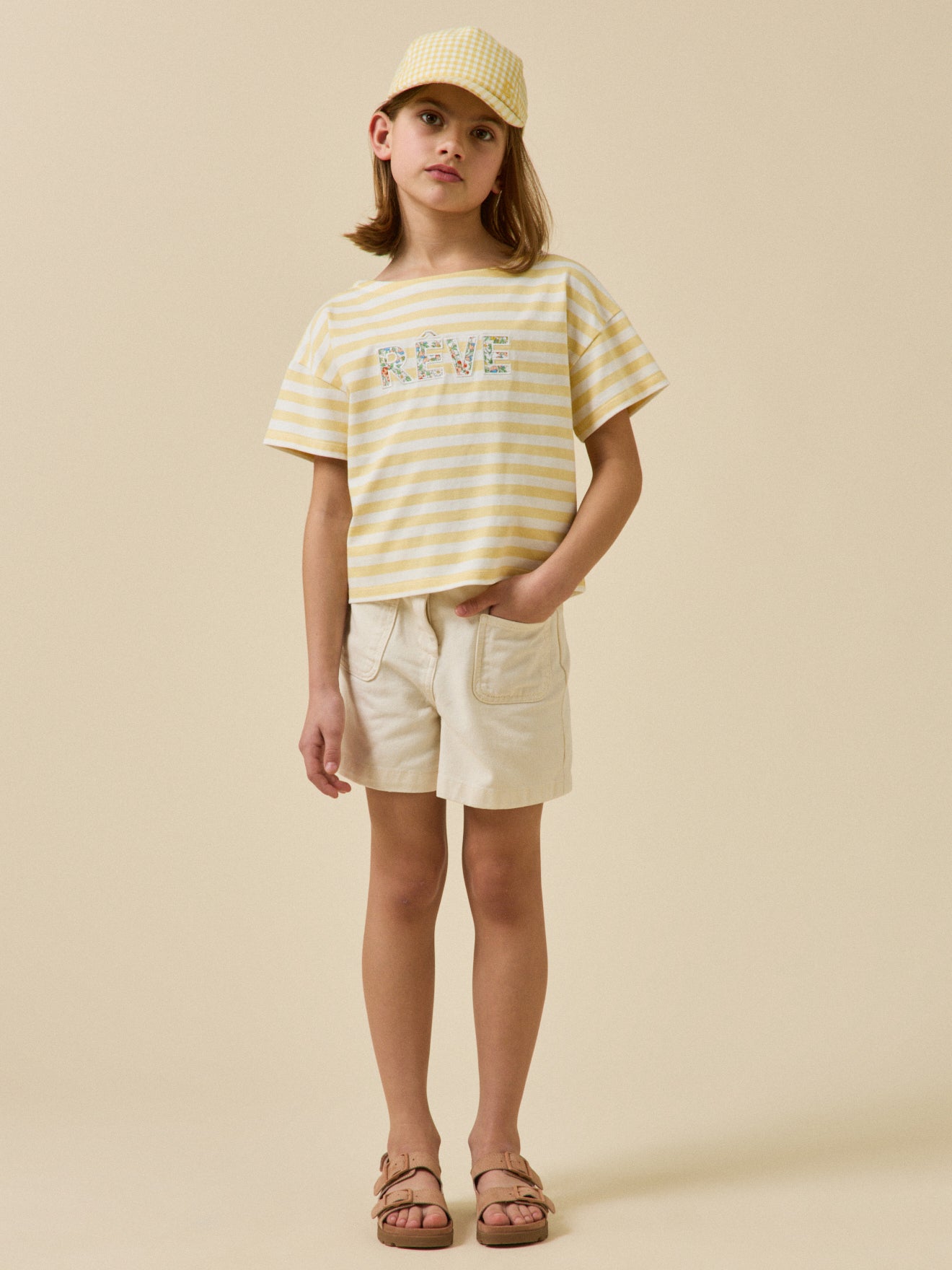 T-shirt message Fille - Collection Junior