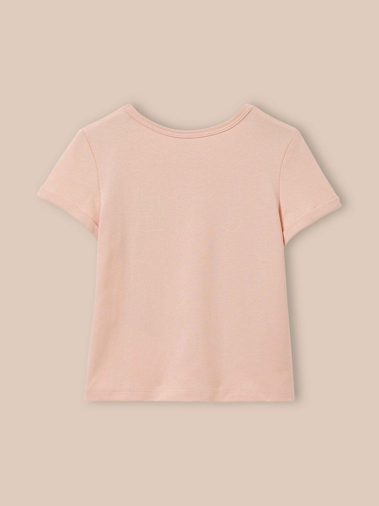 T-shirt Fille message en tissu Liberty - Coton biologique