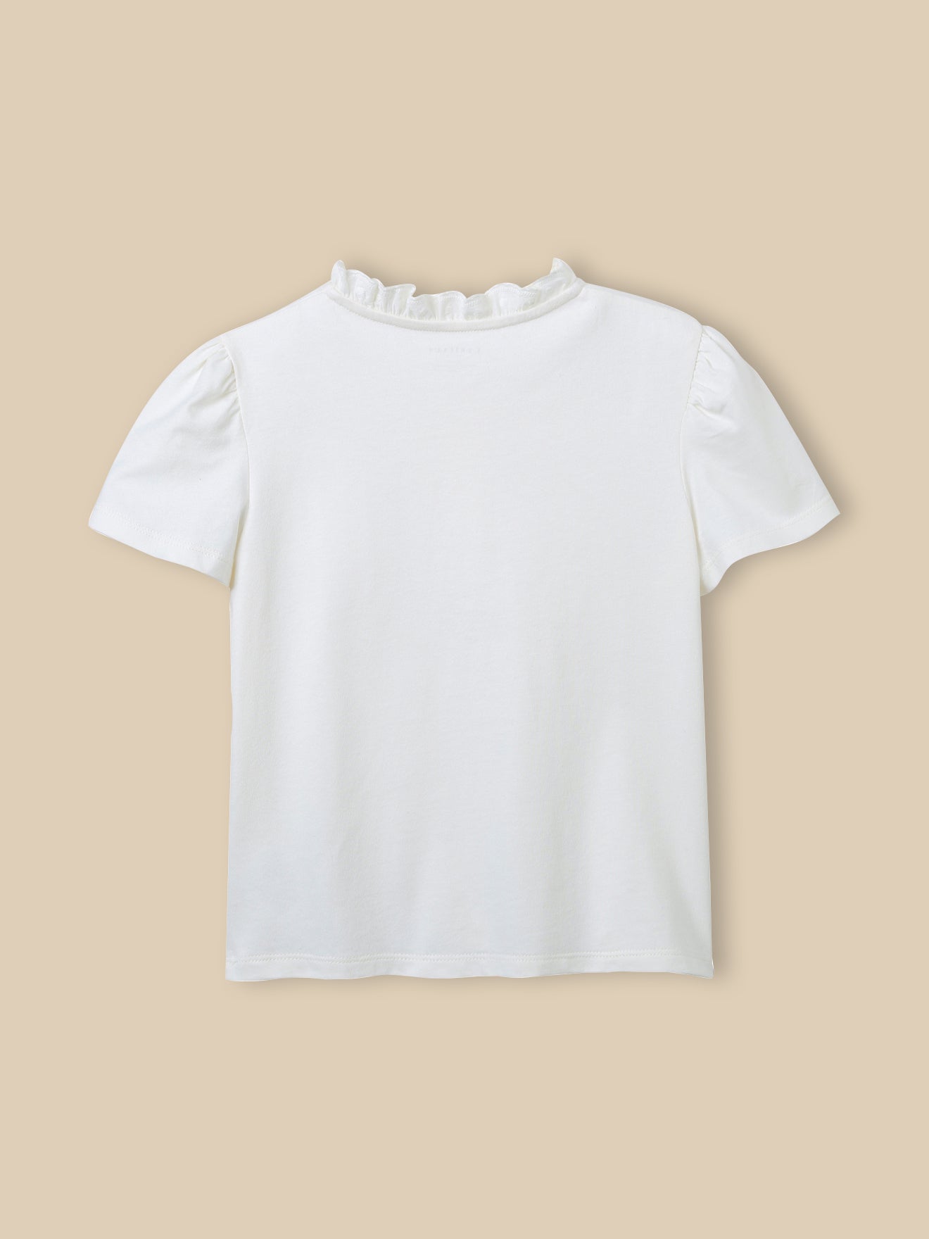 T-shirt Fille à col froufrou - Collection Junior