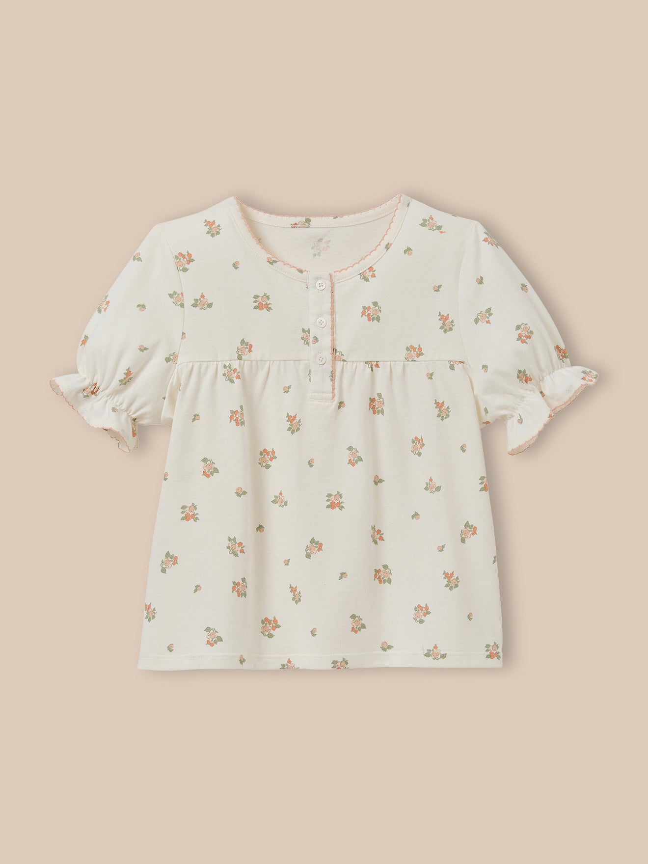 Pyjashort imprimé "baies" Fille
