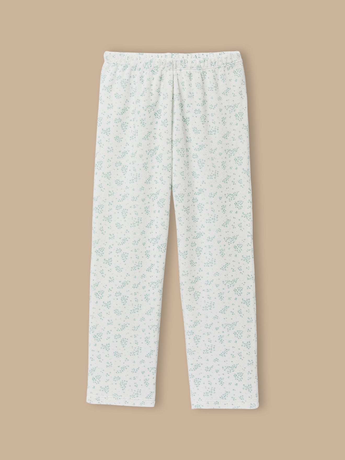 Pyjama en velours imprimé Fille