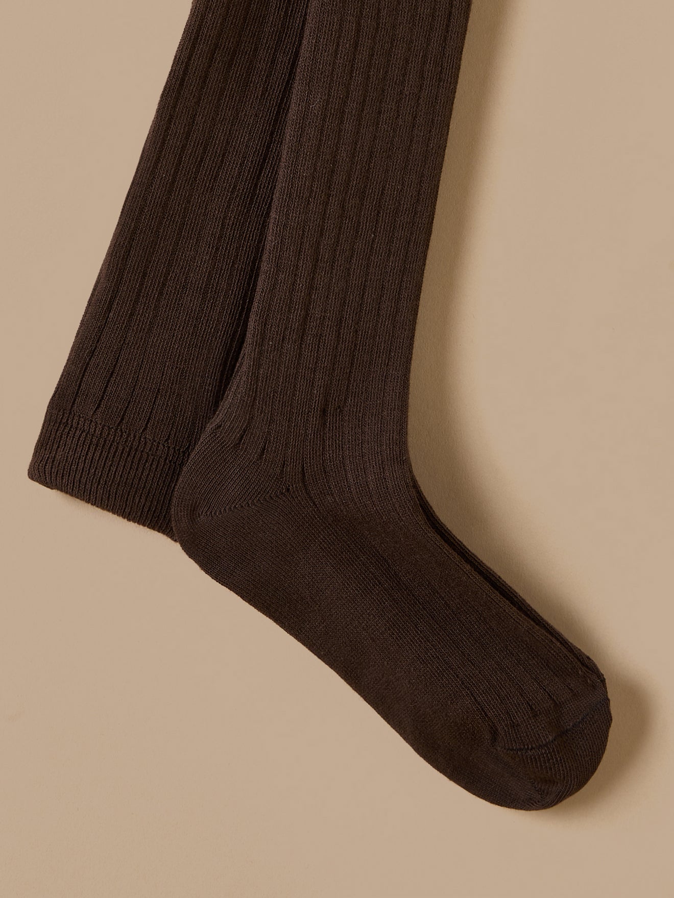 Collants à côtes fille